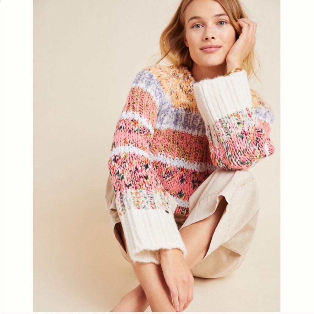 NWOT Anthropologie | Kahlo Striped Sweater